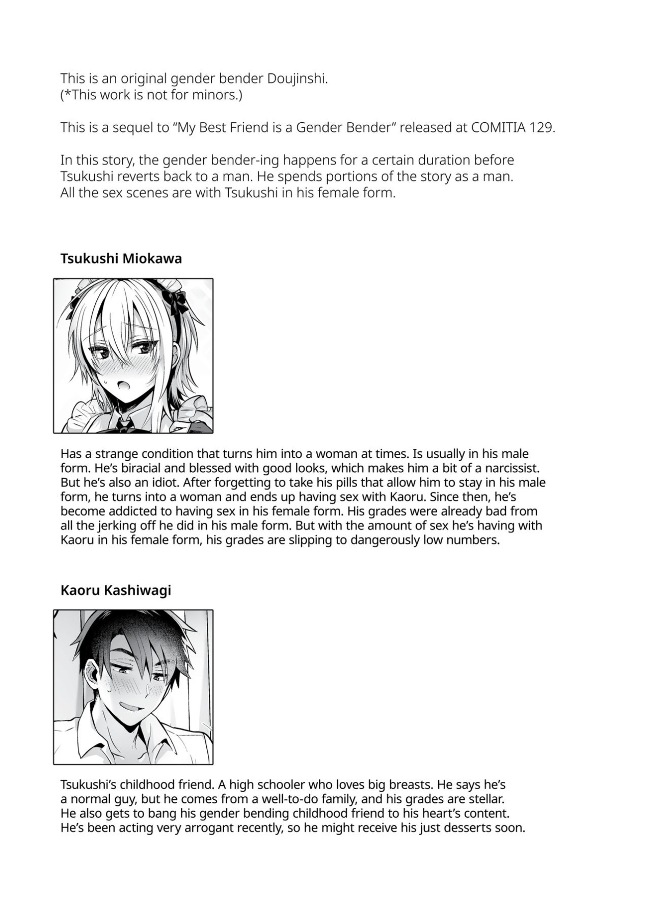 Hentai Manga Comic-My Best Friend Is a Gender Bender 2-Read-2